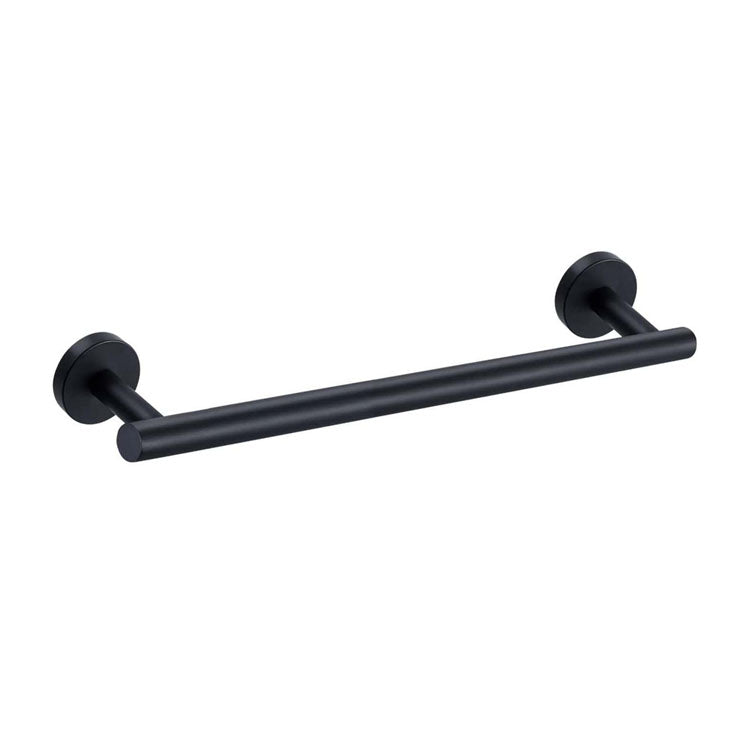 matt black towel rail